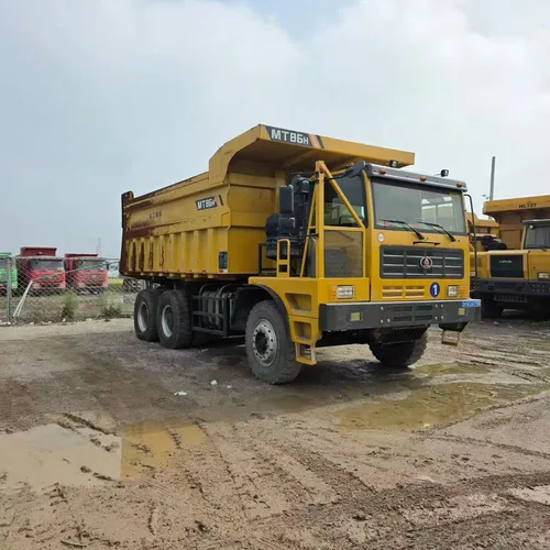 Used Front Top Mining Truck Depokal Cylinder 20mm Thick Floor Anti-sticky Heating System For Cold Mining Area