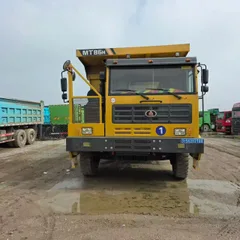 Used Front Top Mining Truck Depokal Cylinder 20mm Thick Floor Anti-sticky Heating System For Cold Mining Area