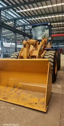 Used Lonking 5Ton Wheel Loader WD10G220E21 162kW 3m³ Bucket For Sand Mine Batching Plant
