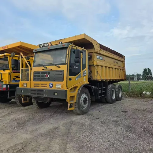 Used Front Top Mining Truck Depokal Cylinder 20mm Thick Floor Anti-sticky Heating System For Cold Mining Area