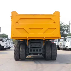 Factory Second-hand CNHTC Huanghe HH135 Mining Truck, WP15 770HP 50m³ Wear-resistant Cargo Box