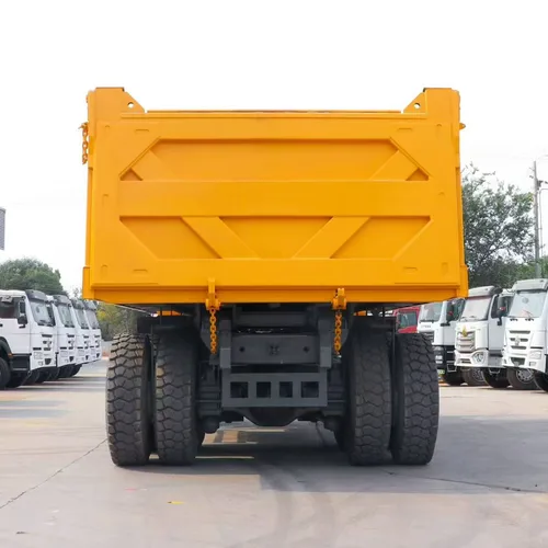 Factory Second-hand CNHTC Huanghe HH135 Mining Truck, WP15 770HP 50m³ Wear-resistant Cargo Box
