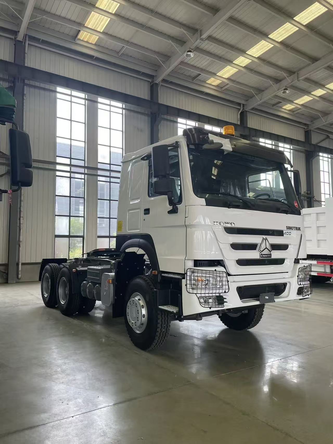 Remanufactured SINOTRUK HOWO 6×4 Tractor Head Weichai Euro III Big Pump 400HP For Container Logistics Export