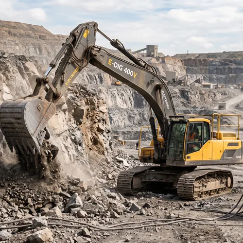 Electric Excavating Machine - Official Technical Overview & Datasheet