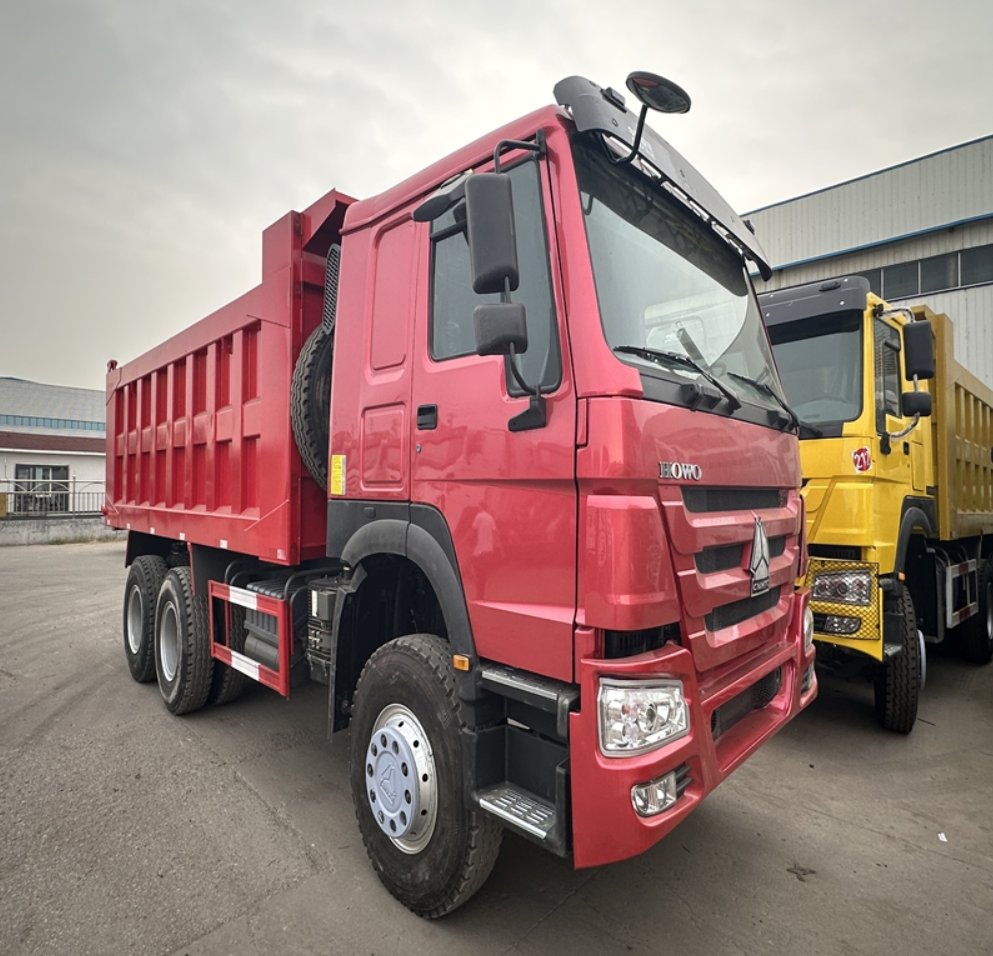 6×4 Rear Eight Wheel Remanufactured HOWO Tipper Truck Heavy-duty Construction Transport