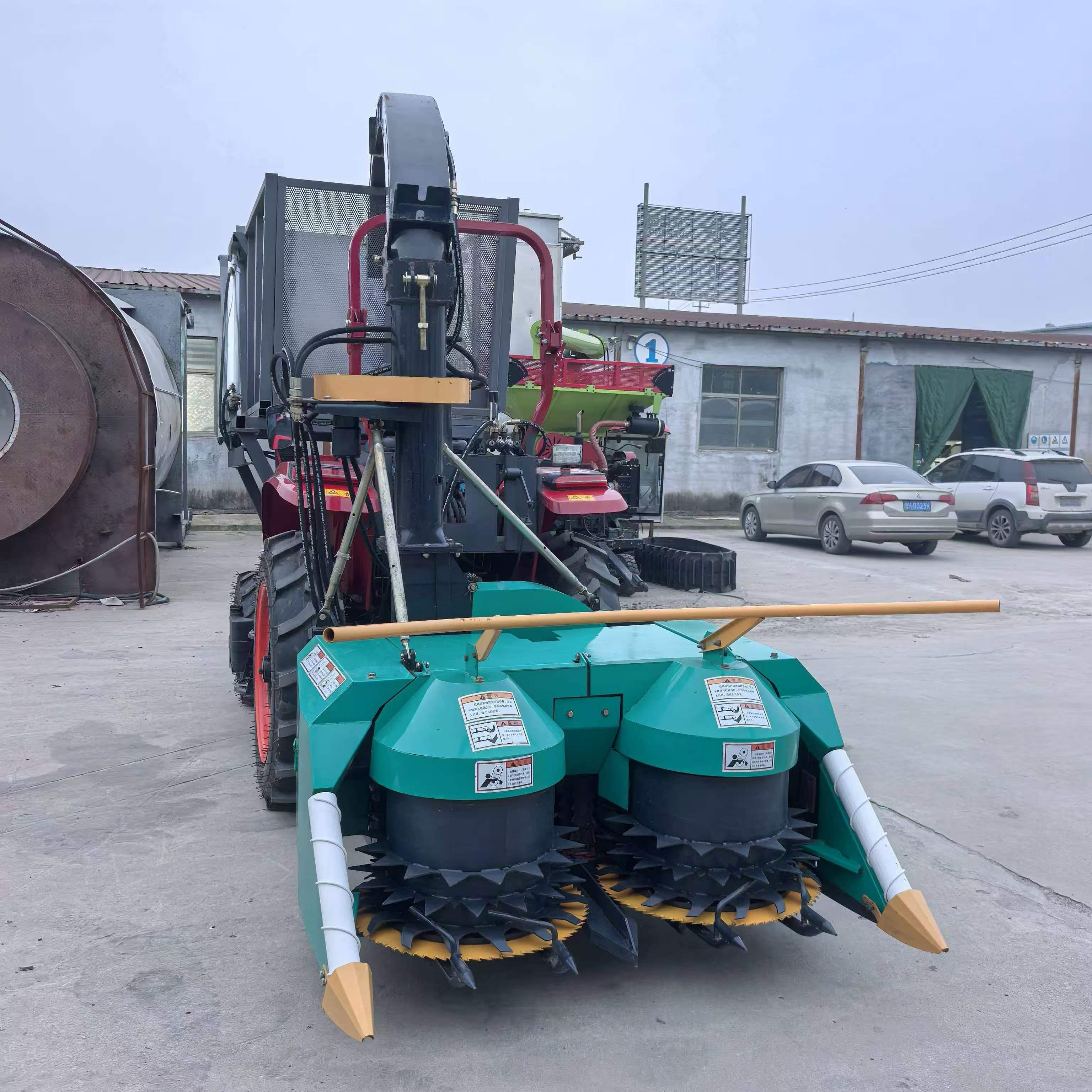Three-point Hitch Tractor Mounted Silage Harvester Complete Set For Farm Export