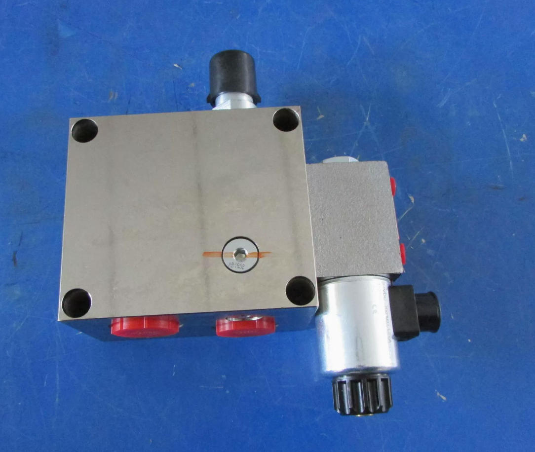 GR215A-F01 Solenoid Directional Valve Manifold For XCMG Road Grader 350bar High Pressure