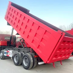 6×4 Rear Eight Wheel Remanufactured HOWO Tipper Truck Heavy-duty Construction Transport