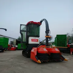 All-in-one Crawler Maize Forage Harvester With Grain Crushing Device For Pasture Silage Making