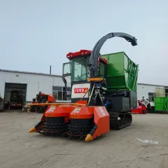 All-in-one Crawler Maize Forage Harvester With Grain Crushing Device For Pasture Silage Making