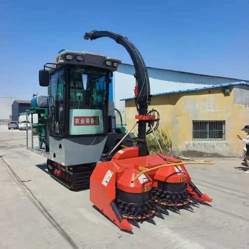 Crawler Self-propelled Straw Harvest Baling All-in-one Machine Independent Power No Tractor Farm Export