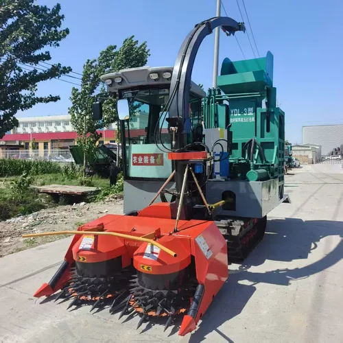 Crawler Self-propelled Straw Harvest Baling All-in-one Machine Independent Power No Tractor Farm Export