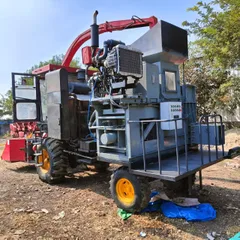 Crawler Self-propelled Straw Harvest Baling All-in-one Machine Independent Power No Tractor Farm Export