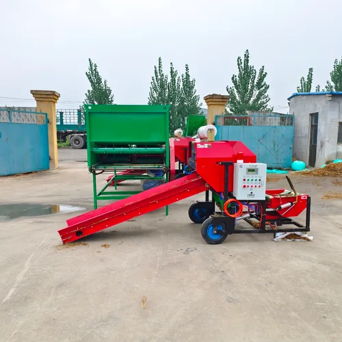 Small Medium Large Straw Forage Baler Wrapping Machine Dual Power Motor Diesel Africa Agriculture