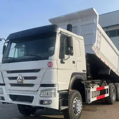 SINOTRUK HOWO Remanufactured 8×4 Dump Truck Large Capacity U Cargo Box For Mine Construction