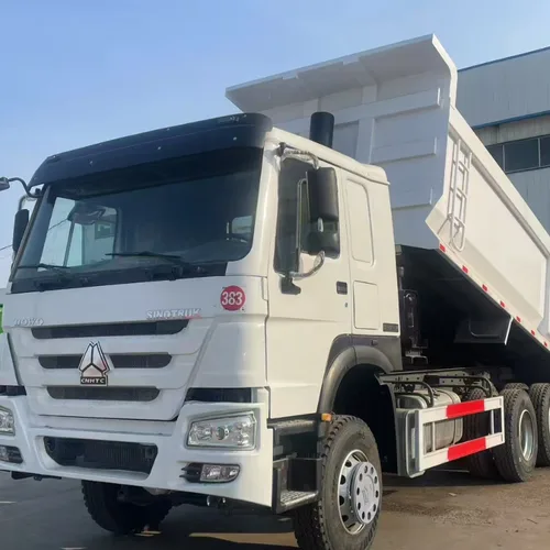 SINOTRUK HOWO Remanufactured 8×4 Dump Truck Large Capacity U Cargo Box For Mine Construction