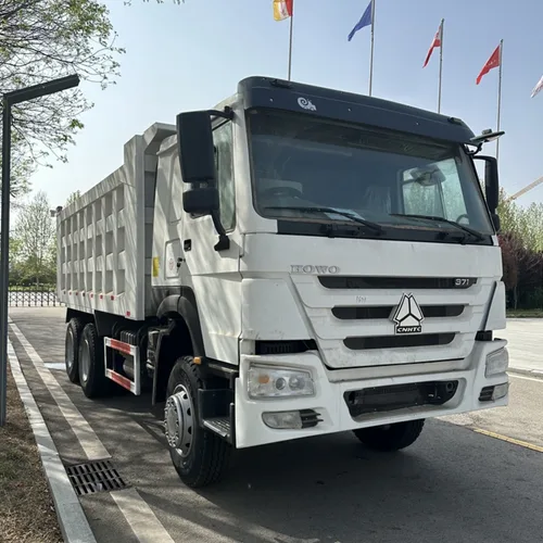 SINOTRUK HOWO Remanufactured 8×4 Dump Truck Large Capacity U Cargo Box For Mine Construction
