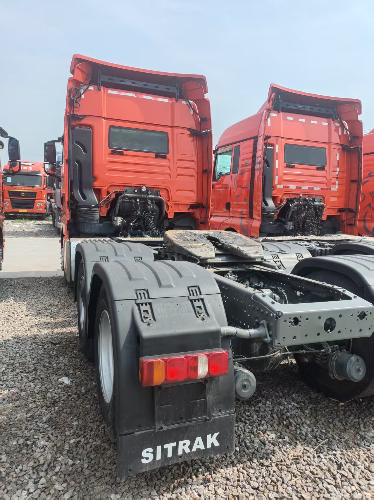 Used 2021 SITRAK C7H 6×4 Tractor Truck 480HP MAN Engine Manual Gearbox With Retarder Export