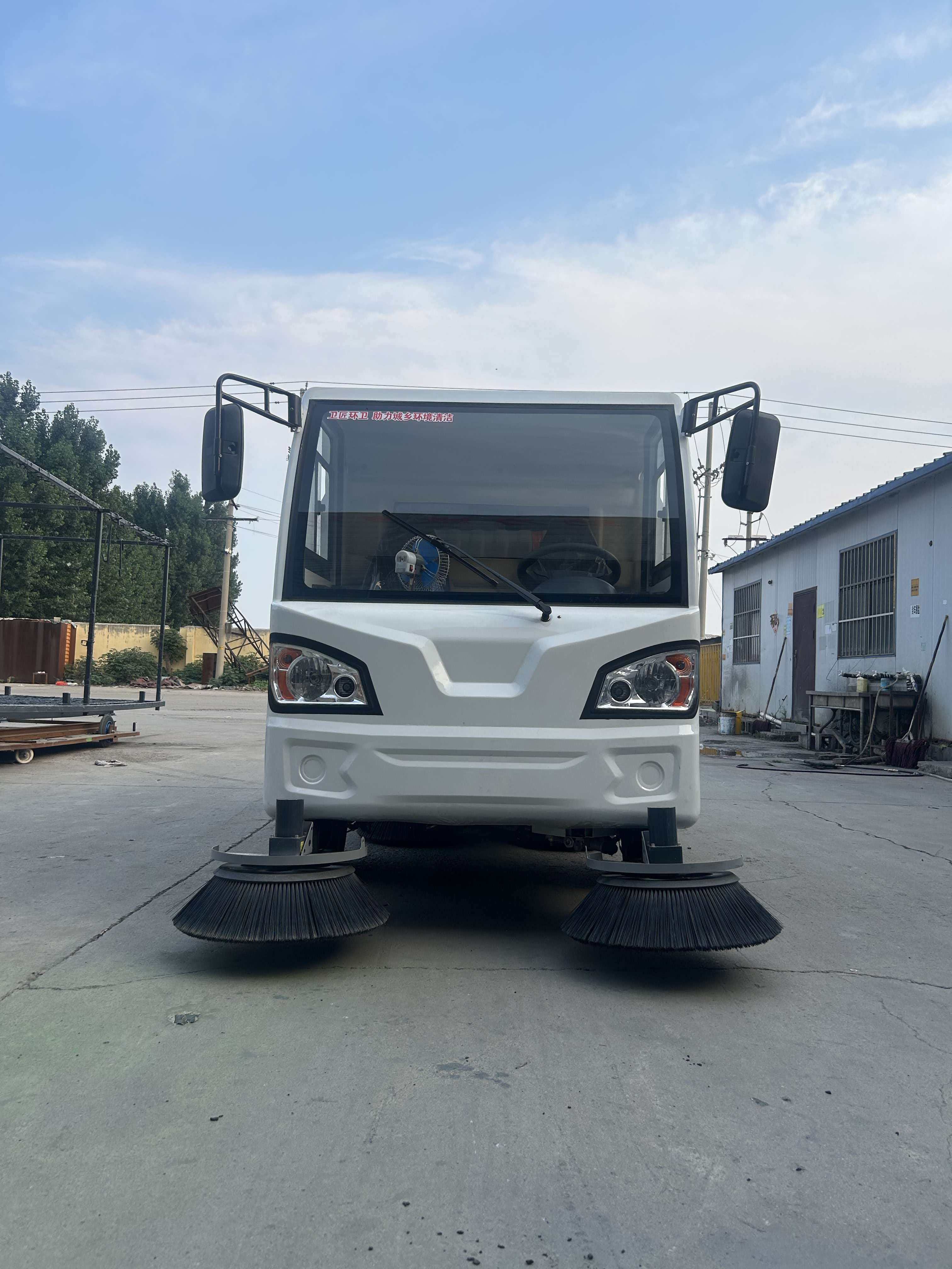 Pure suction electric sweeper  industrial electric sweeper