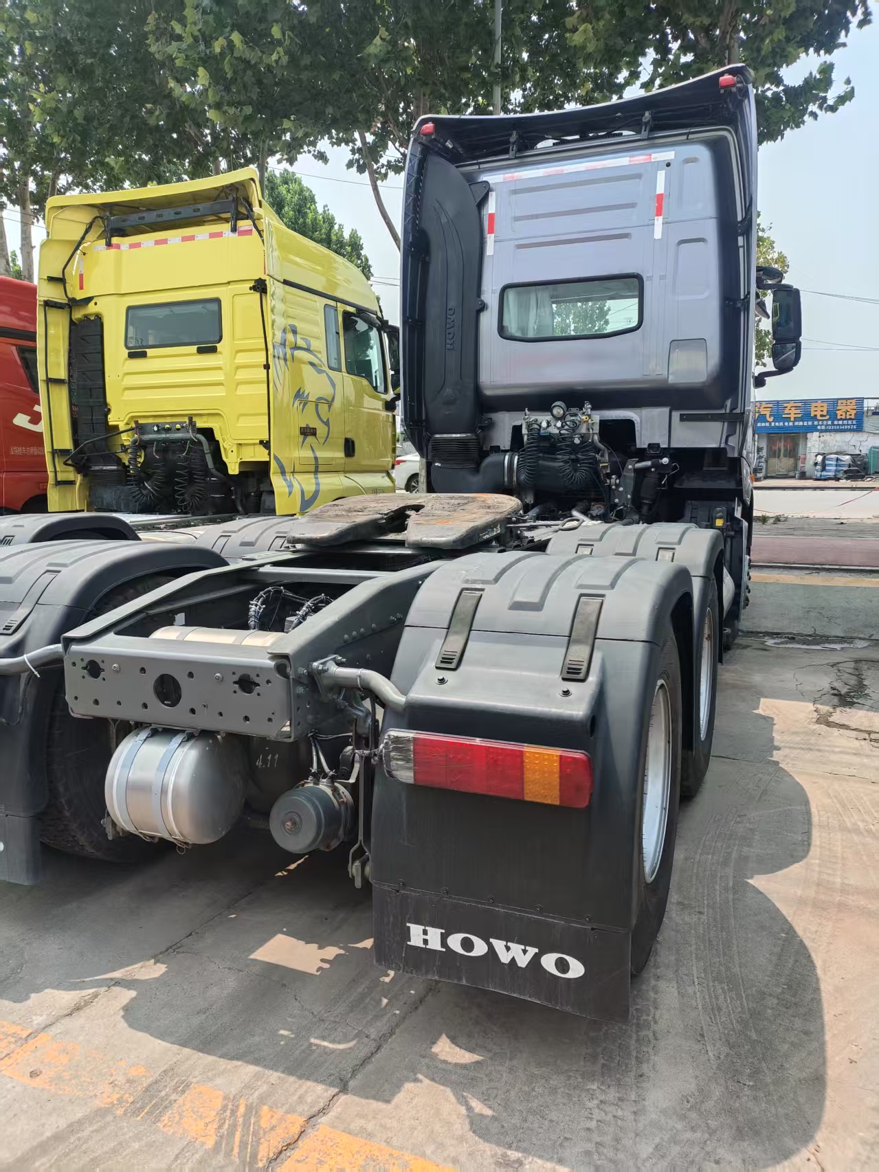 Used 2022 HOWO TH7 6×4 Tractor Truck 540HP MAN Engine Sinotruk Manual Gearbox With Retarder Export