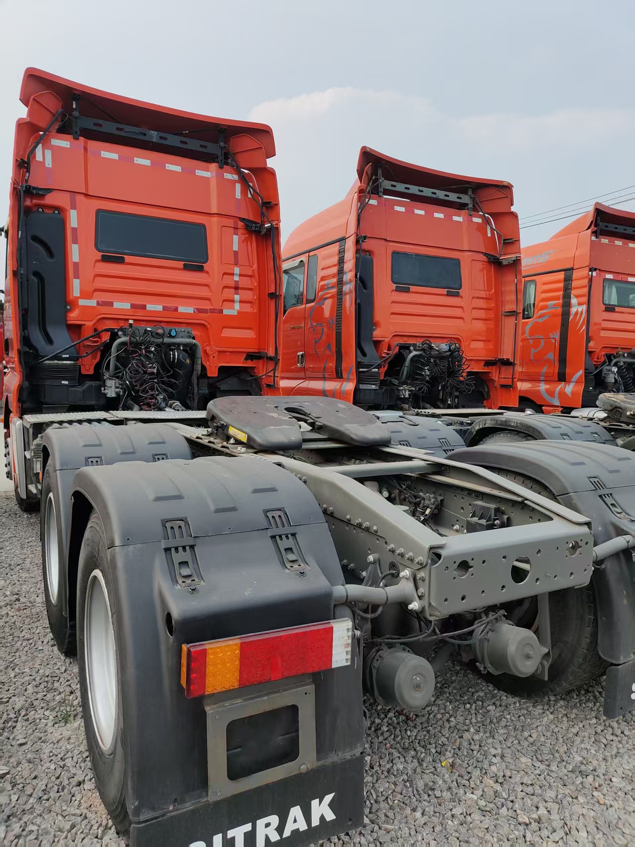 Used 2021 SITRAK C7H Tractor Truck 540HP MAN Engine ZF Gearbox, Full Vehicle Inspection Before Shipment