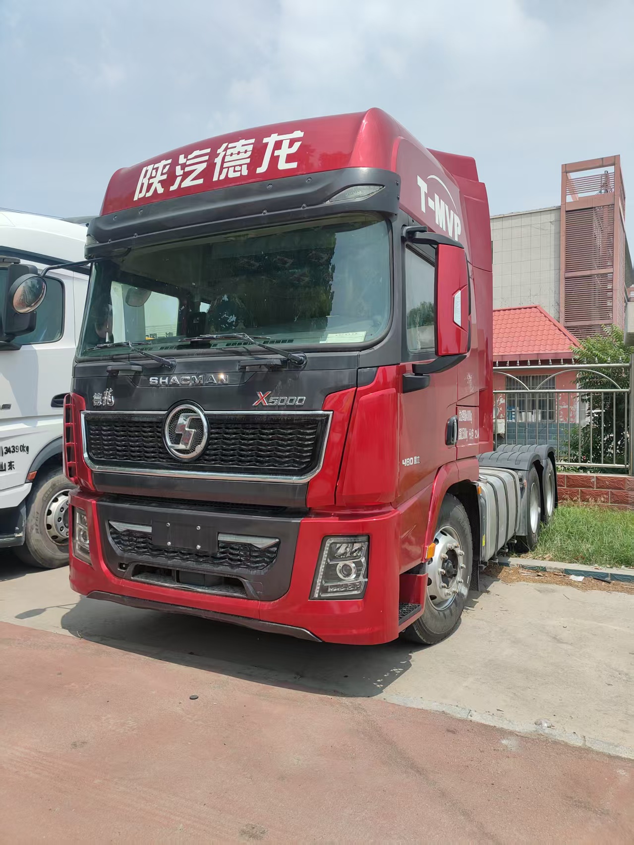 Factory Used 2022 SHACMAN X5000 Tractor Truck 480HP Weichai Engine, Full Pre-shipment Inspection