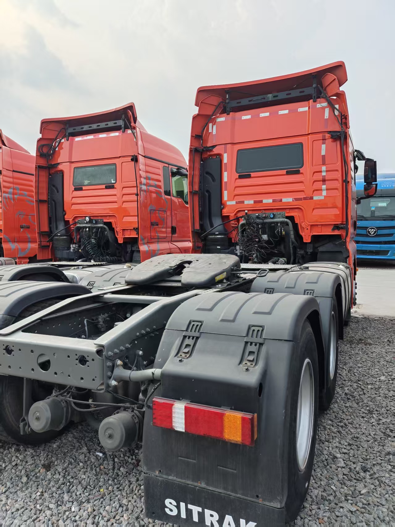 Used 2021 SITRAK C7H Tractor Truck 540HP MAN Engine ZF Gearbox, Full Vehicle Inspection Before Shipment