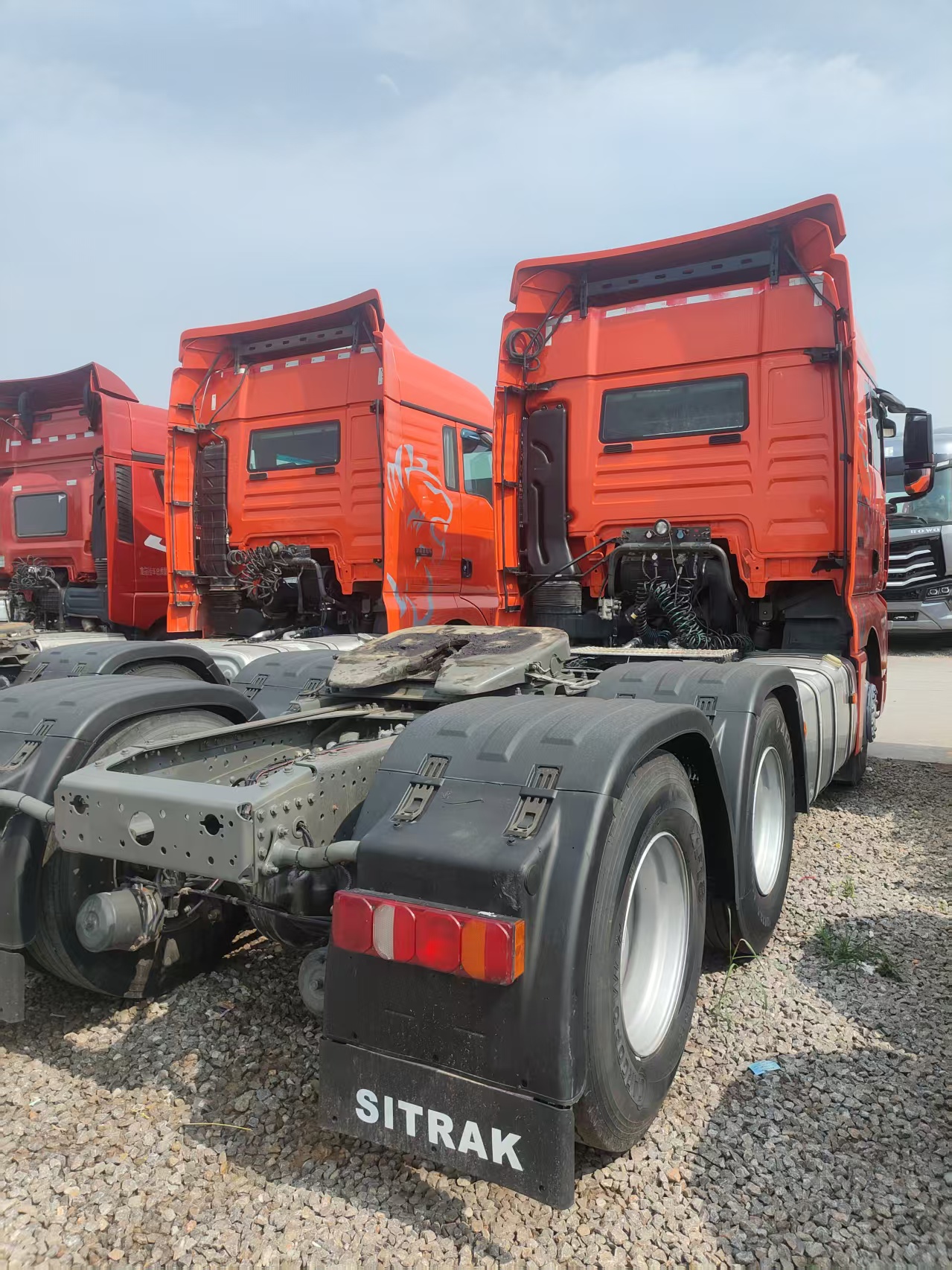 Used 2021 SITRAK C7H 6×4 Tractor Truck 480HP MAN Engine Manual Gearbox With Retarder Export