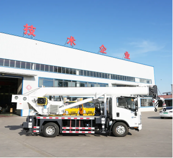 Factory JQCM 8 Ton ISUZU Truck Mounted Hydraulic Crane, Full Function Test Before Shipment