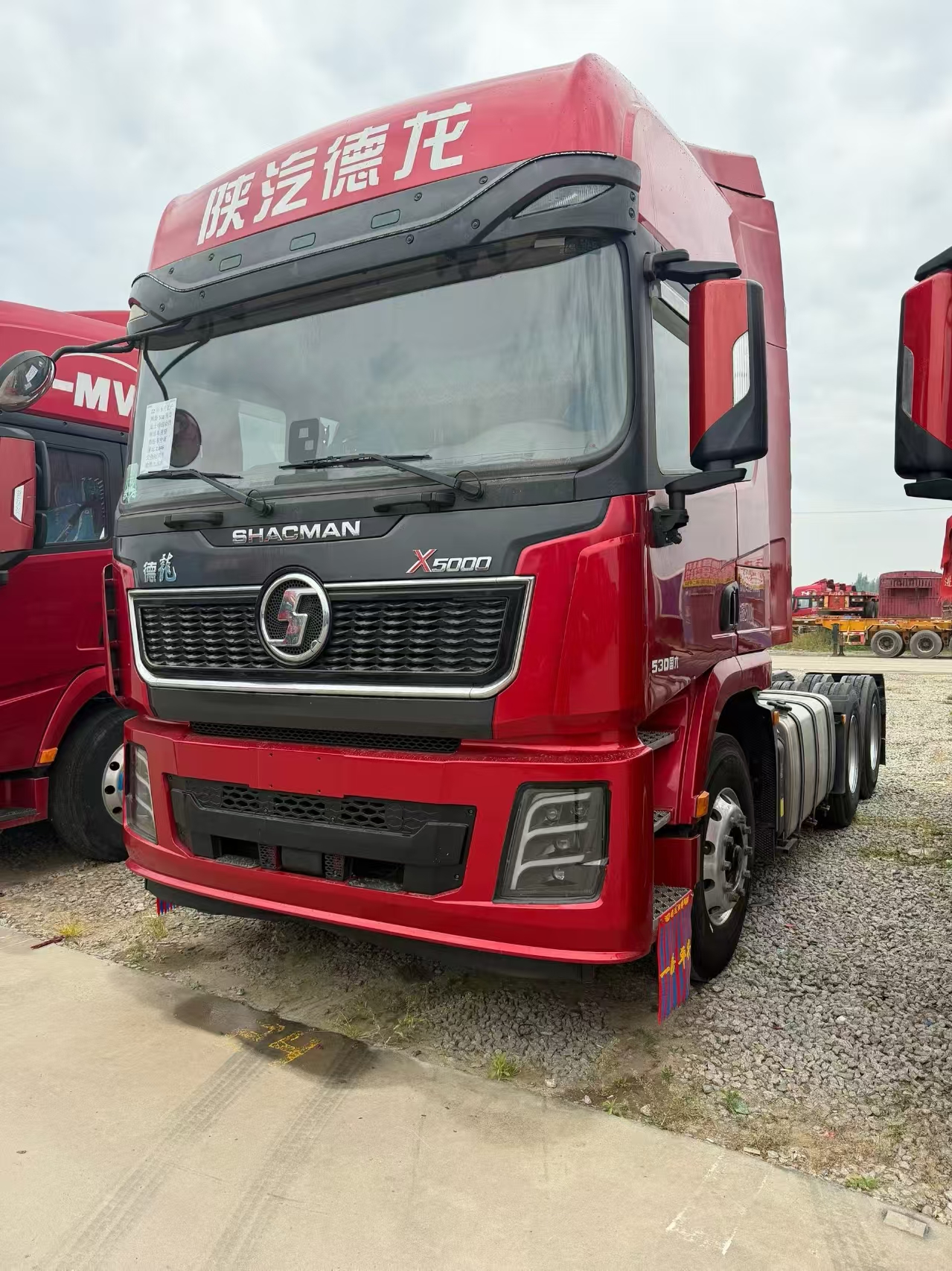 Used Sep 2022 SHACMAN X5000 6×4 Tractor Truck 530HP Weichai Super Fast Gearbox With Retarder Export