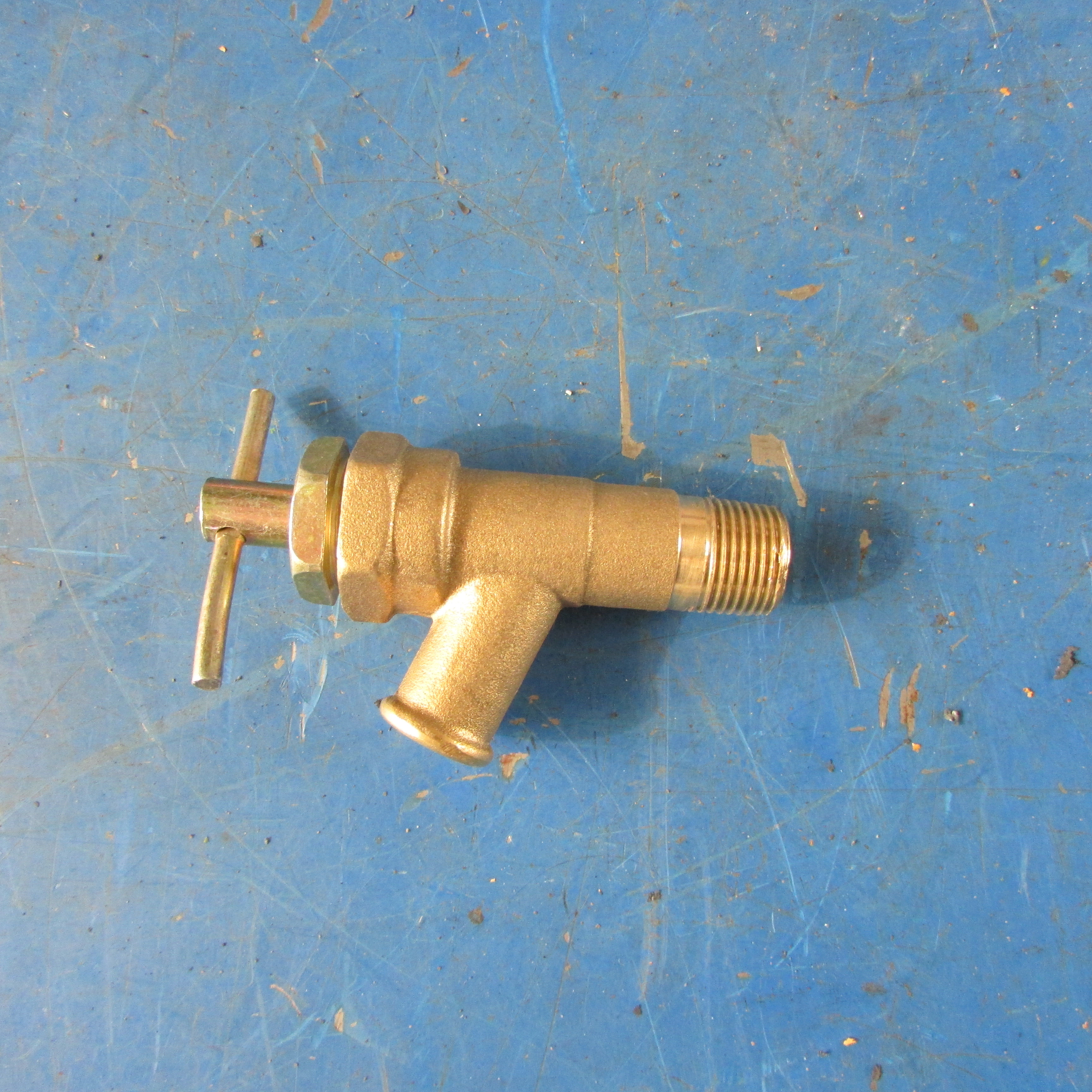 XCMG Heater Hot Water Valve 250300125 ZL50.26.5 — Genuine Brass Cock Switch for ZL50/LW500 Loader