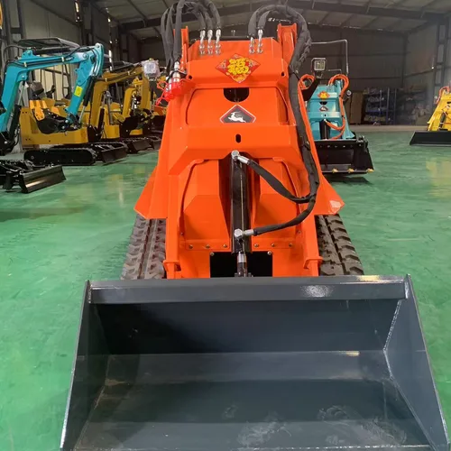 Factory Direct RT26-7 Compact Track Loader 1000kg Operating Weight Mini Track Loader With Multiple Attachments