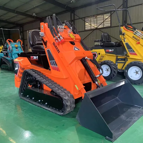 Factory Direct RT26-7 Compact Track Loader 1000kg Operating Weight Mini Track Loader With Multiple Attachments