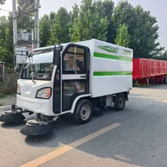 Pure suction electric sweeper  industrial electric sweeper