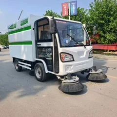 Pure suction electric sweeper  industrial electric sweeper