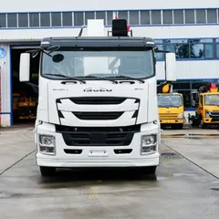 16 Ton SHACMAN Truck Mounted Crane JQCM 5 Section U Boom Hydraulic Lifting Transport Vehicle Export