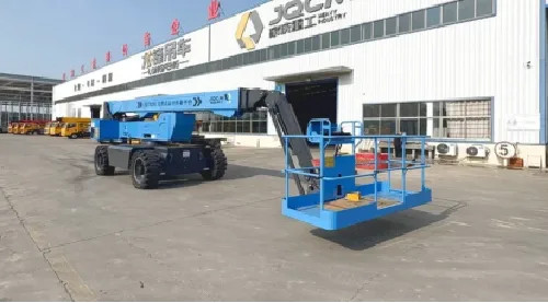 Factory JQCM 28m Self-propelled Telescopic Boom Lift, Full Pre-shipment Function Test Before Shipment