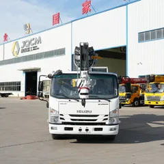 Factory JQCM 8 Ton ISUZU Truck Mounted Hydraulic Crane, Full Function Test Before Shipment