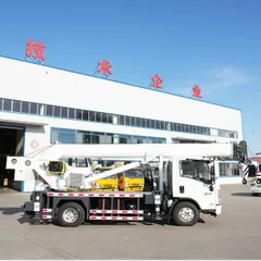 Factory JQCM 8 Ton ISUZU Truck Mounted Hydraulic Crane, Full Function Test Before Shipment