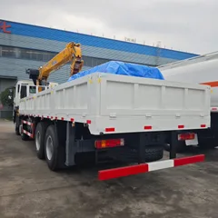 SINOTRUK HOWO 8x4 Truck Mounted Crane / Boom Truck