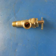 XCMG Heater Hot Water Valve 250300125 ZL50.26.5 — Genuine Brass Cock Switch for ZL50/LW500 Loader