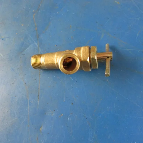 XCMG Heater Hot Water Valve 250300125 ZL50.26.5 — Genuine Brass Cock Switch for ZL50/LW500 Loader