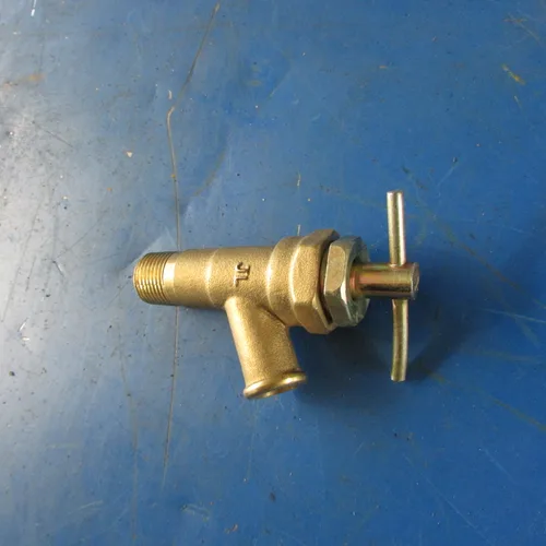 XCMG Heater Hot Water Valve 250300125 ZL50.26.5 — Genuine Brass Cock Switch for ZL50/LW500 Loader