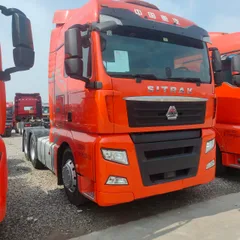 Used 2021 SITRAK C7H 6×4 Tractor Truck 480HP MAN Engine Manual Gearbox With Retarder Export
