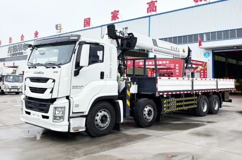 16 Ton SHACMAN Truck Mounted Crane JQCM 5 Section U Boom Hydraulic Lifting Transport Vehicle Export