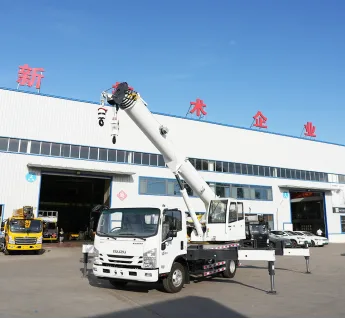 Factory JQCM 8 Ton ISUZU Truck Mounted Hydraulic Crane, Full Function Test Before Shipment