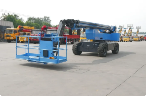 Factory JQCM 28m Self-propelled Telescopic Boom Lift, Full Pre-shipment Function Test Before Shipment
