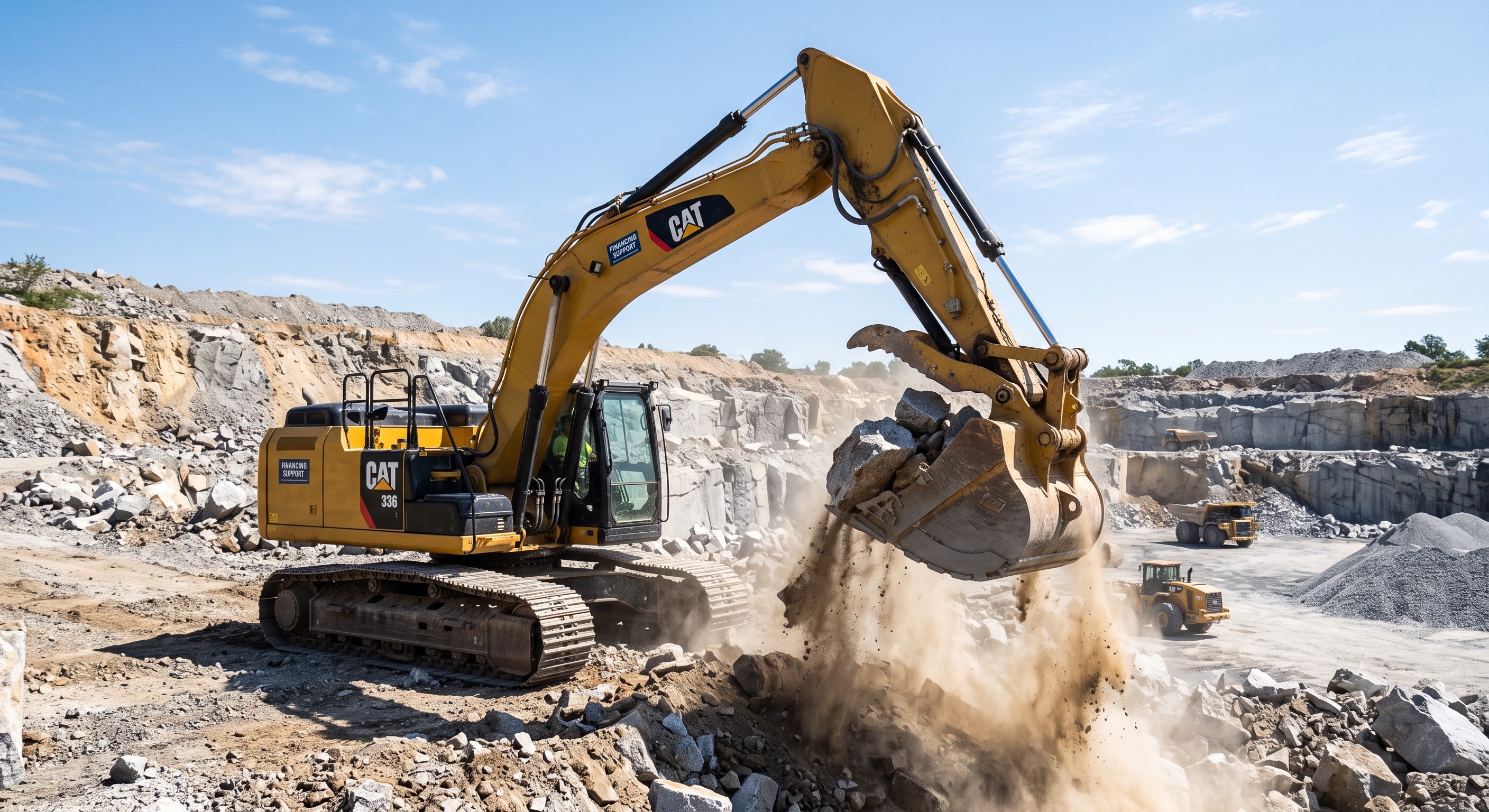 36 Ton Financing Support Digger | Heavy Excavator for Mining & Quarry