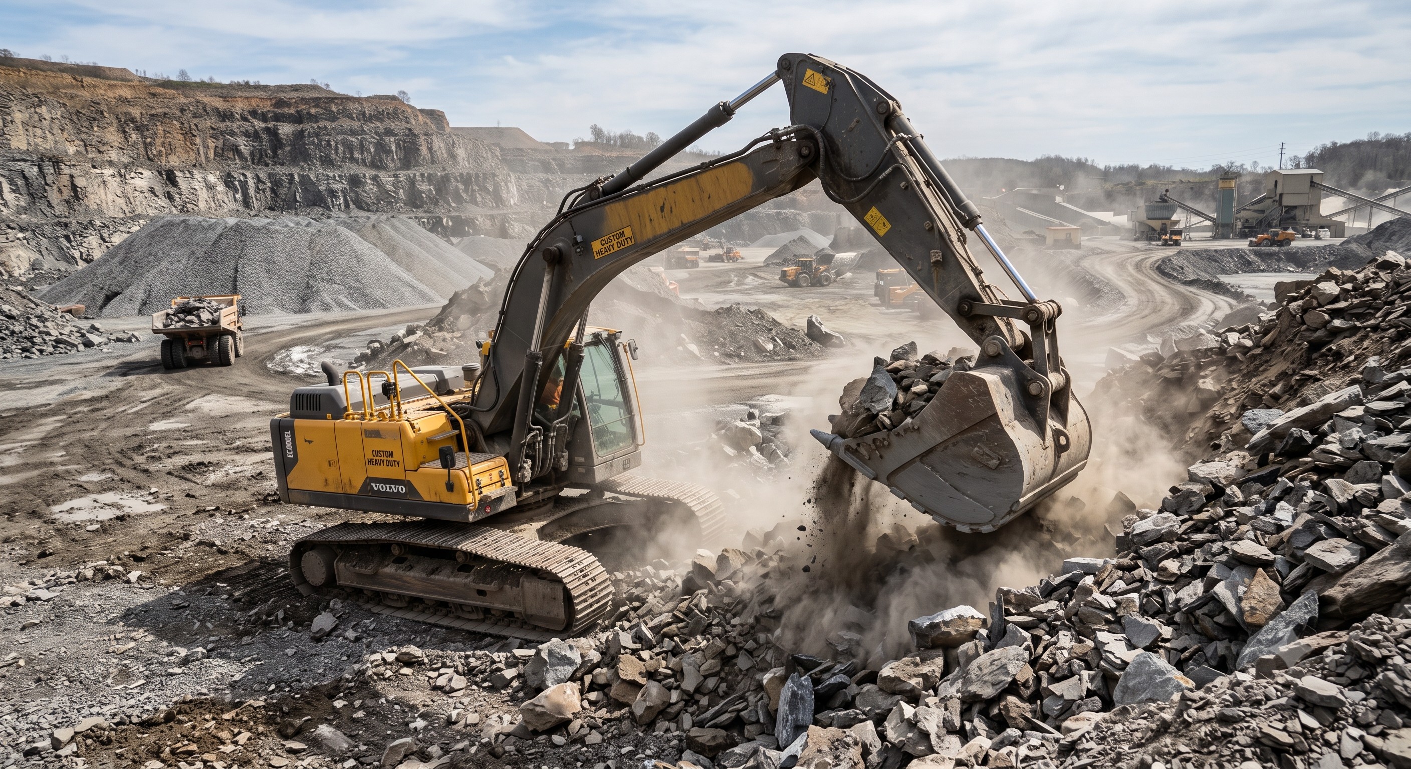 Custom 30-Ton Excavator Bucket Digger | High-Performance Heavy Machinery Exporter