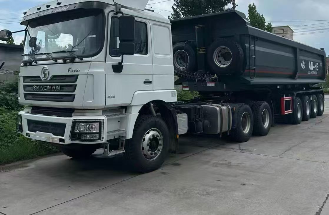 Used Shacman F3000 Tractor Head 375-550HP, Mechanical Pump & EFI Engine 6x4 Tractor Truck